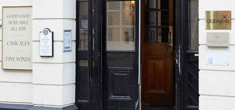 George Hotel By Greene King Inns هنتينجتون المظهر الخارجي الصورة