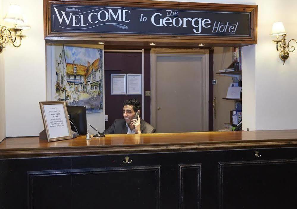 George Hotel By Greene King Inns هنتينجتون المظهر الخارجي الصورة